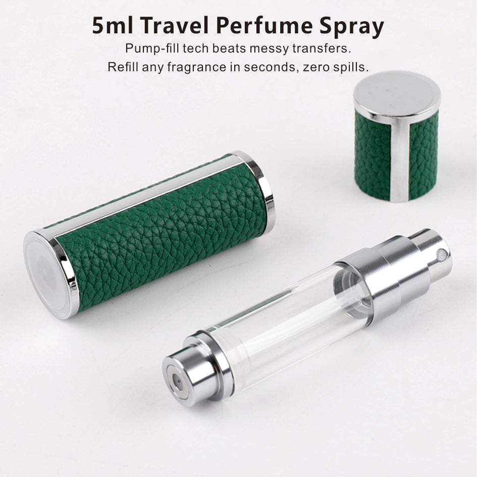 
                  
                    Refillable 5ml Travel Perfume Spray – Compact, Reusable & Leak-Proof for On-the-Go
                  
                