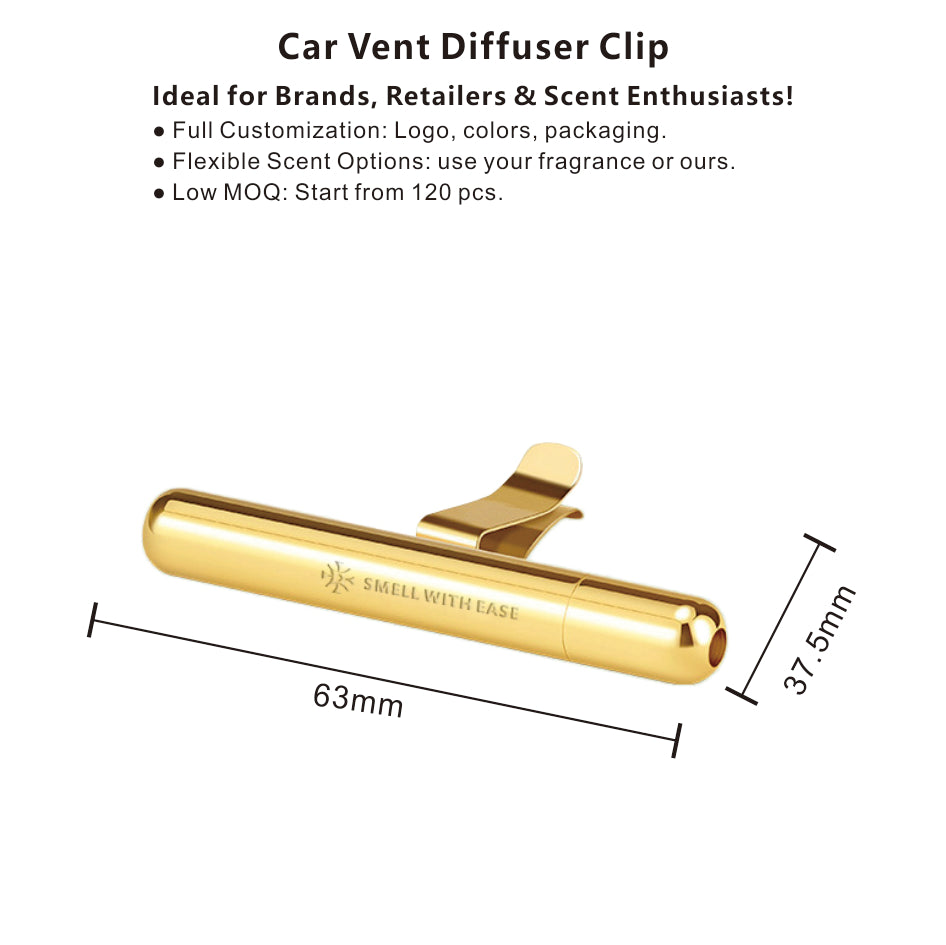 
                  
                    Bulk Car Vent Clip Diffusers – Customizable Air Fresheners for Wholesale & OEM
                  
                